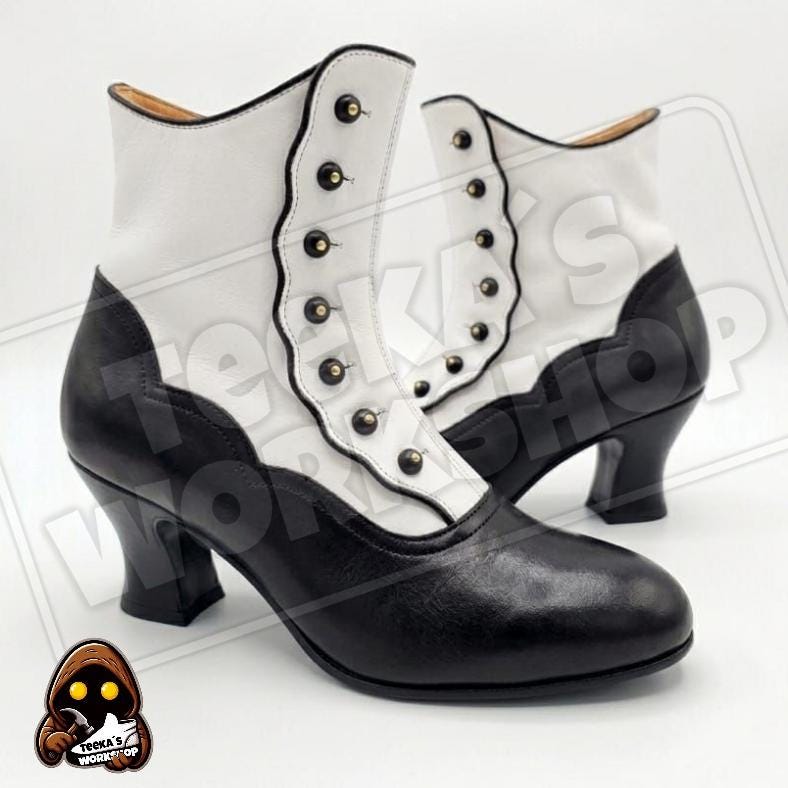 Victorian button boots - Etsy 日本