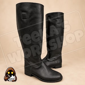 Imperial Officer Boots | Handmade Leather Costume Boots | Premium Footwear | cosplay Star Wars