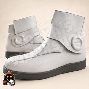 Clone Trooper Leather Boots | Handmade Cosplay Footwear | Costume Armor Shoes Star Wars