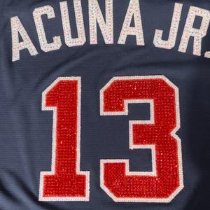 Blinged Rhinestone Custom Jersey