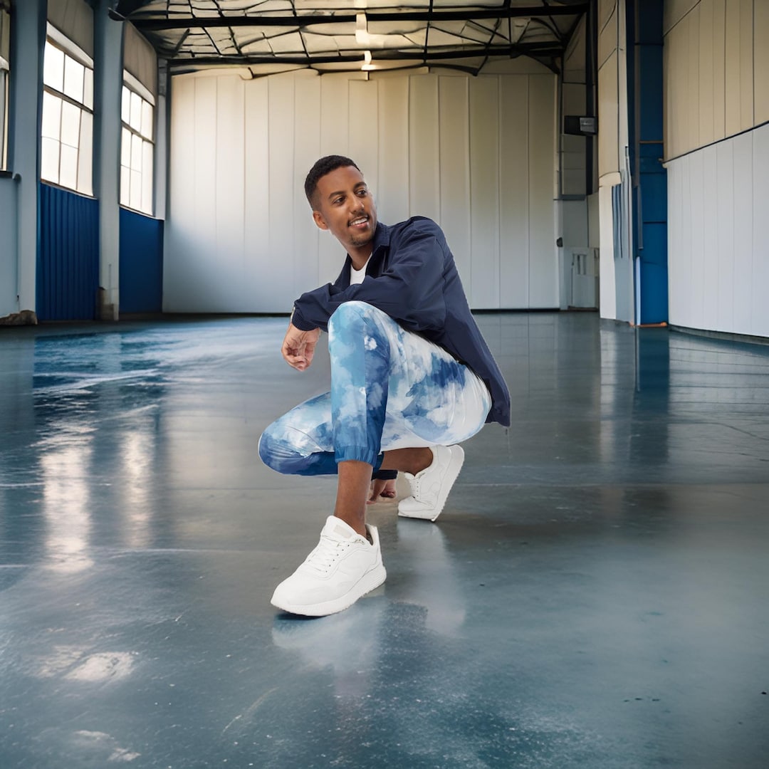 Lydia Track Pant Light Blue