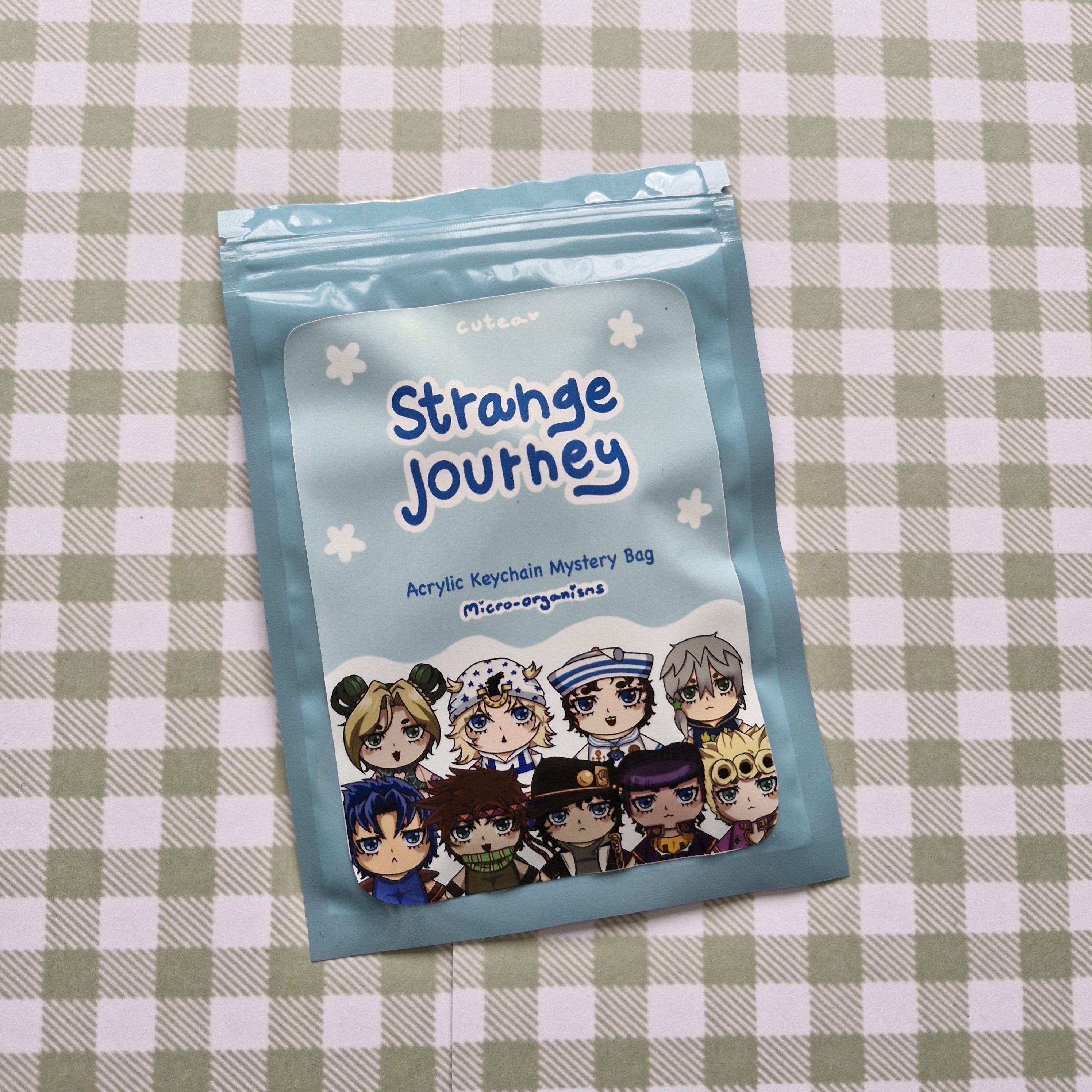 Jojos Strange Journey Mystery Bag 1 Keychain and Matching Sticker - Etsy