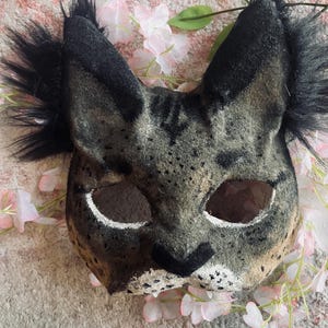 therian cat mask (only ship in Europe & UK)