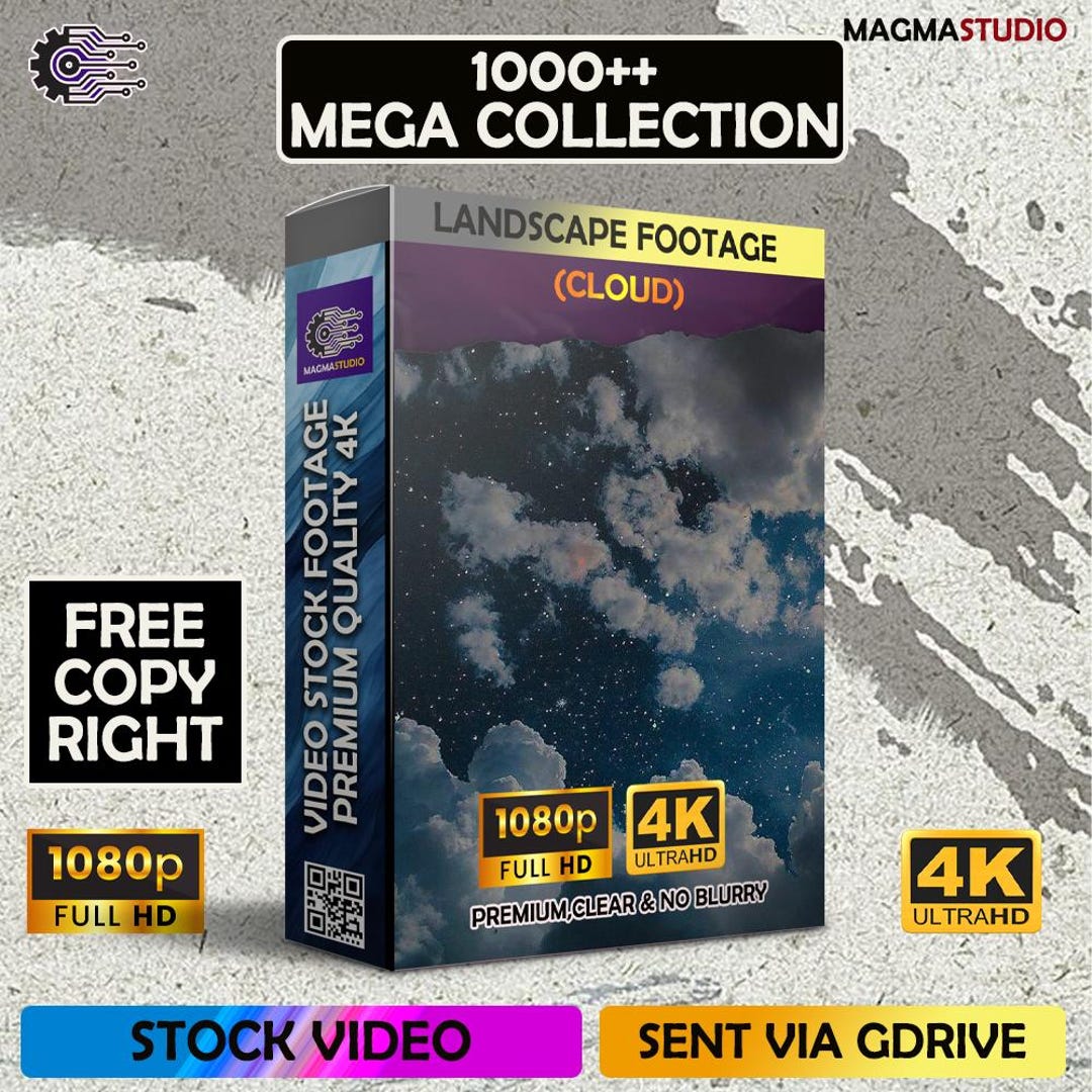 1000++ (4K) Clouds Stock Footage | Sky Clouds, Soft Motion, Atmospheric ...