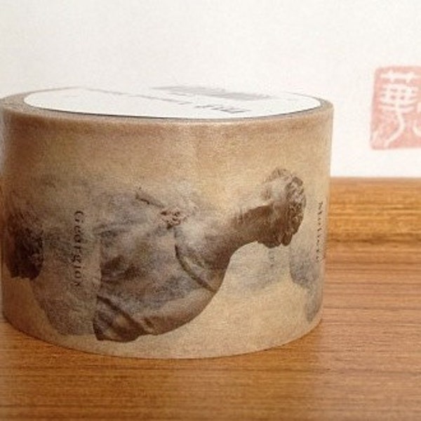 mt factory tour - limited edition washi masking tape - statues