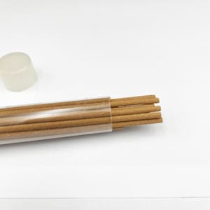 Vietnamese Agarwood Incense – Grade A Special Oud Sticks | Natural, Long-lasting & Sweet Aroma | 1 tube thickness 3mm x 10 cm