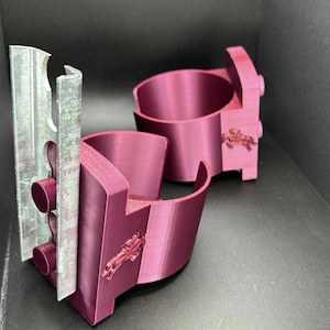 Equestrian Jump Standard Oversized Cup Holder: Keyhole Track or Pinhole (please read "item description" carefully for ordering instructions)