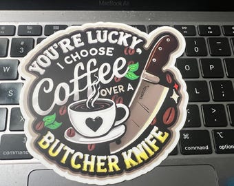 Coffee or Carnage sticker