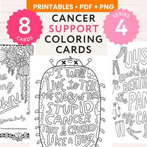 Cancersupport cards | Radiation support cards | Chemo card | Cancer chemo activity | Cancer health affirmations | Cancer healing cards