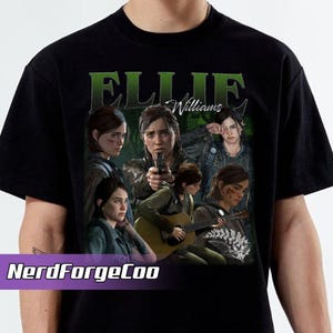 Limited Ellie Williams Vintage Shirt Gift for Woman and Man Unisex T-Shirt