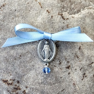 Baptismal Pin Blue