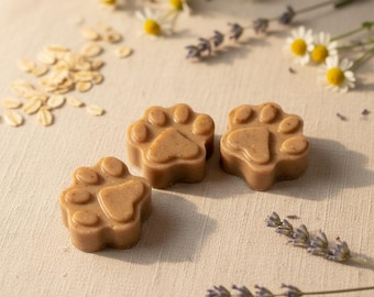 Jabón de leche de cabra Dog Paw & Paw - Paquete de 3 o 4 unidades