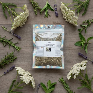 Hierba de milenrama seca - Achillea Millefolium orgánica (0,5 oz)