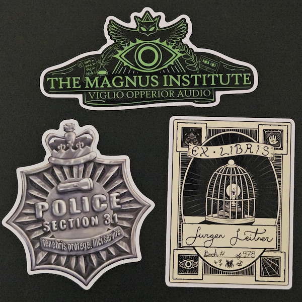 Pegatinas de los Archivos Magnus