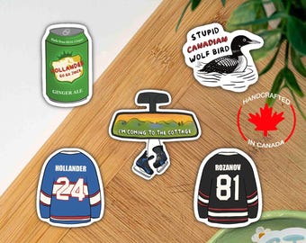 Hockey Romance Stickers Minimalist Sports Romance Decal Gift for Romance Book Lovers Bookish Laptop Water Bottle Art