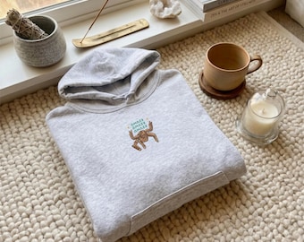 Amaze Amaze Amaze Embroidered Hoodie Sci-Fi Bookish Crewneck Rocky Hoodie Gift for Sci Fi Book Lovers