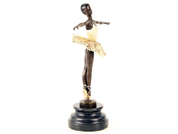 Bronze Ballet Dancer Statue Bronze Sculpture of Ballerina on