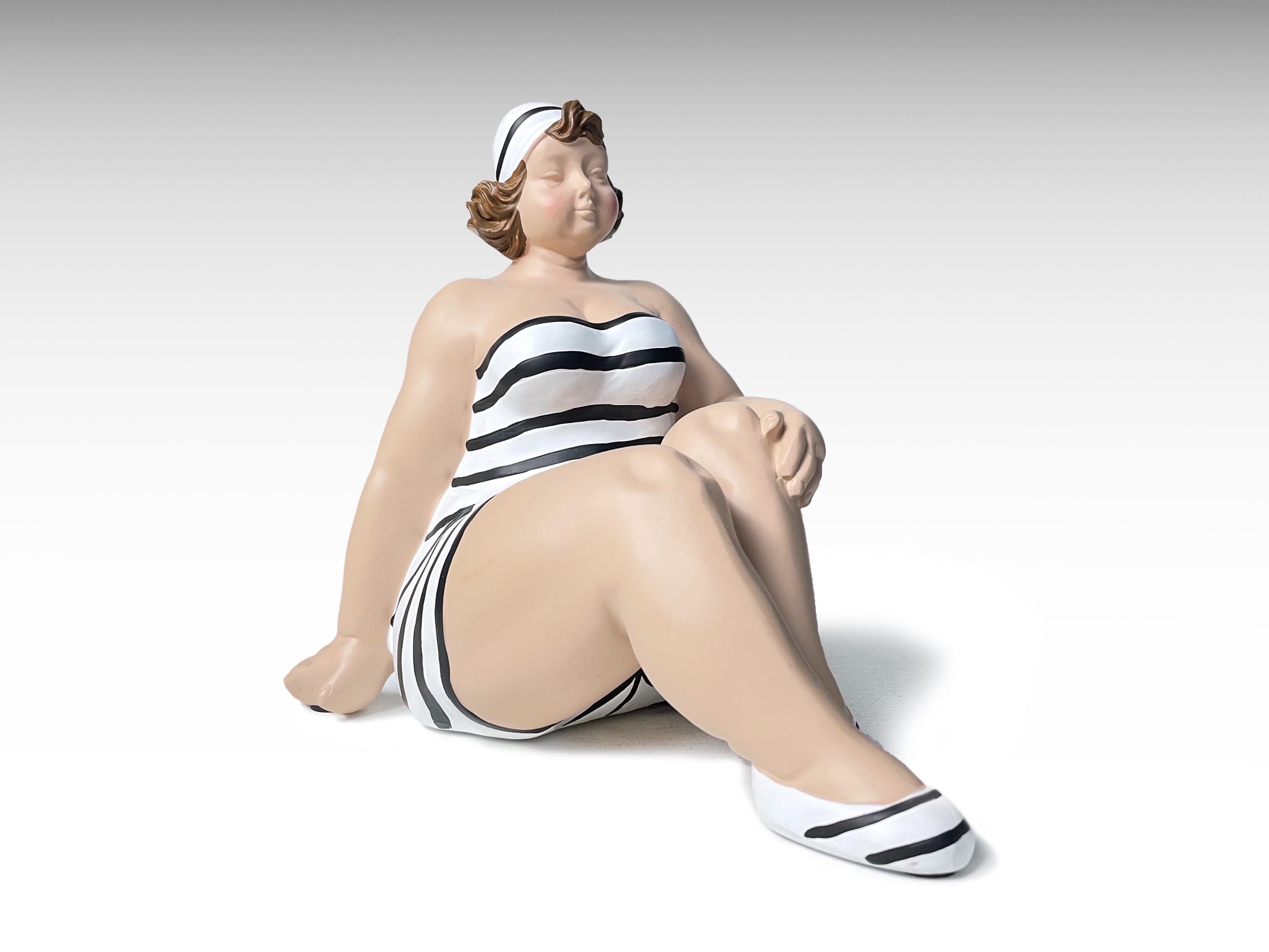 Fat woman figurine - Etsy 日本