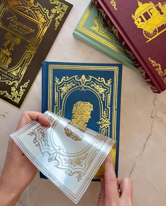 DIY Book Foil Kit by Fable & Bind, Regency, Jane Austen DIY Bookish Gift, Book for Reader