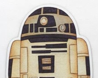 Star Wars R2D2 Droid Vinyl Magnet