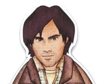 Supernatural Sam Vinyl Magnet