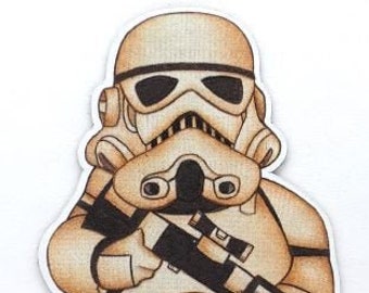 Star Wars Storm Trooper Vinyl Magnet
