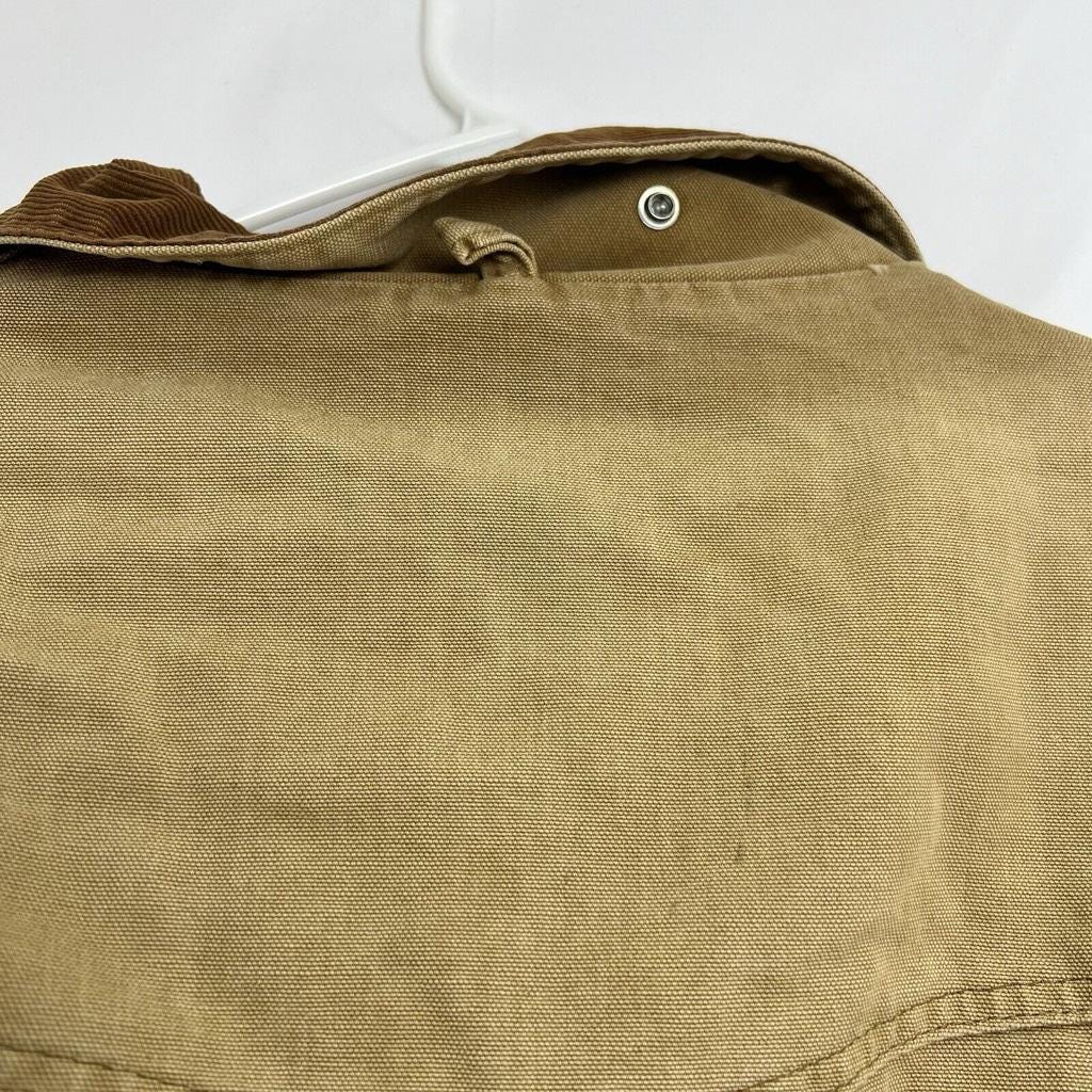 VTG Carhartt Jacket Men's J13 Santa Fe Red Quilted USA Made