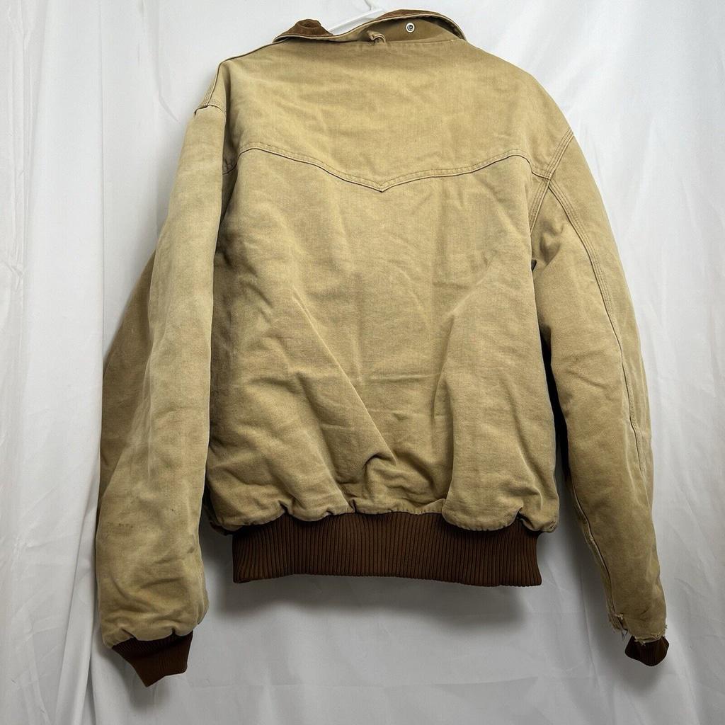 VTG Carhartt Jacket Men's J13 Santa Fe Red Quilted USA Made VTG Carhartt Jacket Men's J13 Santa Fe Red Quilted USA Made
