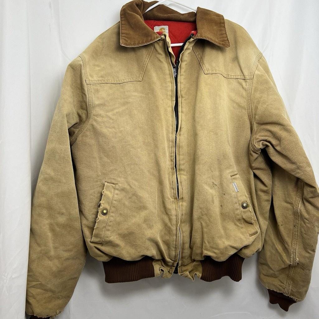 Vintage Santa Fe Carhartt Jacket - Etsy Vintage Santa Fe Carhartt Jacket - Etsy