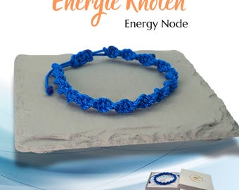 Paracord Bracelet Blue – Protection & Positive Energy | Braided Bracelet for Men and Women | Spiritual Bracelet with Meaning