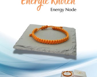 Paracord Bracelet Orange – Creativity & Energy, Orange Protective Bracelet, Braided Bracelet for Women and Men, Bracelet with Meaning