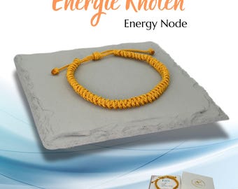 Paracord Bracelet Gold – Joy & Success, Golden Protection Bracelet, Braided Bracelet for Women and Men, Bracelet with Meaning