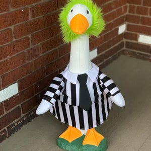 BeetleGoose BeetleGoose BeetleGoose! Halloween Goose Costume/Concrete Porch Goose Costume