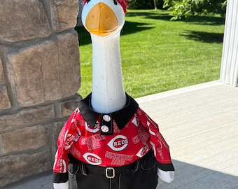 Game Day Goose Outfit | Custom Team Gander Goose Clothes | Sports Fan Goose Outfit | Goose Grammy Signature Collection