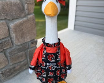 Game Day Goose Outfit | Custom Team Goose Dress | Sports Fan Goose Outfit | Goose Grammy Signature Collection