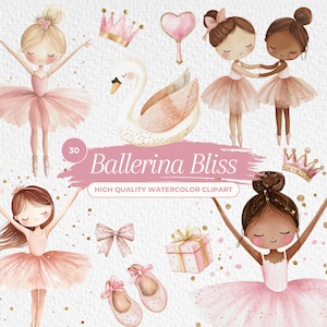 Imágenes prediseñadas de acuarela de linda bailarina, imágenes prediseñadas de acuarela de lago de los cisnes, bailarina rosa PNG, imágenes prediseñadas de cisne, imágenes prediseñadas de ballet, imágenes prediseñadas de tutú de bailarina