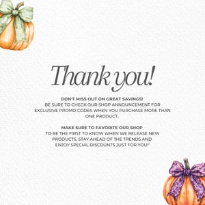 May include: Thank you! Don't miss out on great savings! Be sure to check our shop announcement for exclusive promo codes when you purchase more than one product. Make sure to favorite our shop to be the first to know when we release new products. Stay ahead of the trends and enjoy special discounts just for you!