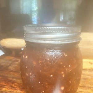 Strawberry Tomato Ginger Jam: Gourmet Topping 10 oz