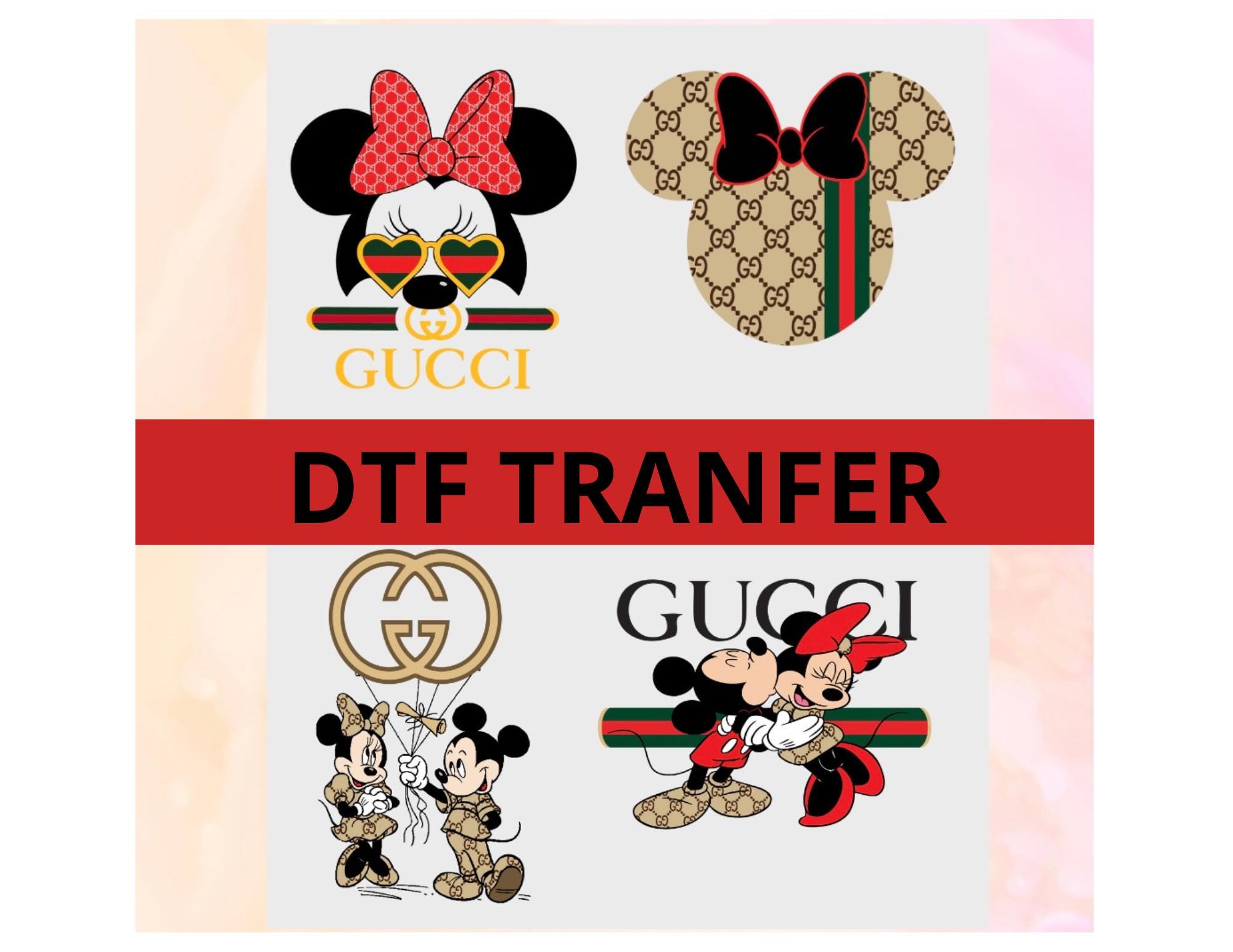 Gucci Mickey Dtf Transfer - Etsy