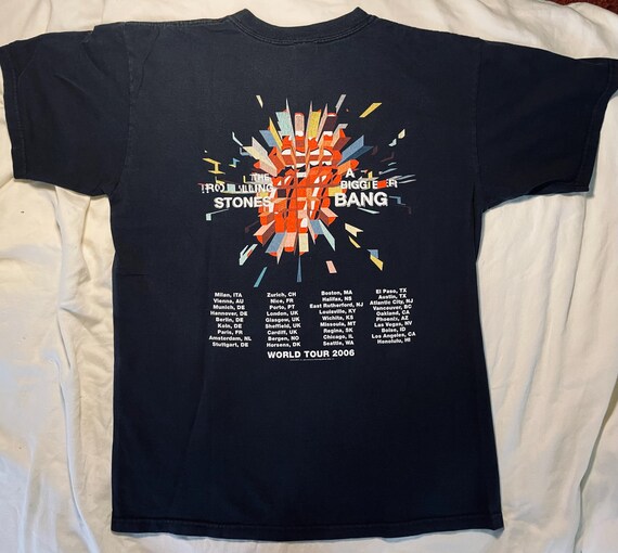 The Rolling Stones “A Bigger Bang” 2006 World Tour T Shirt