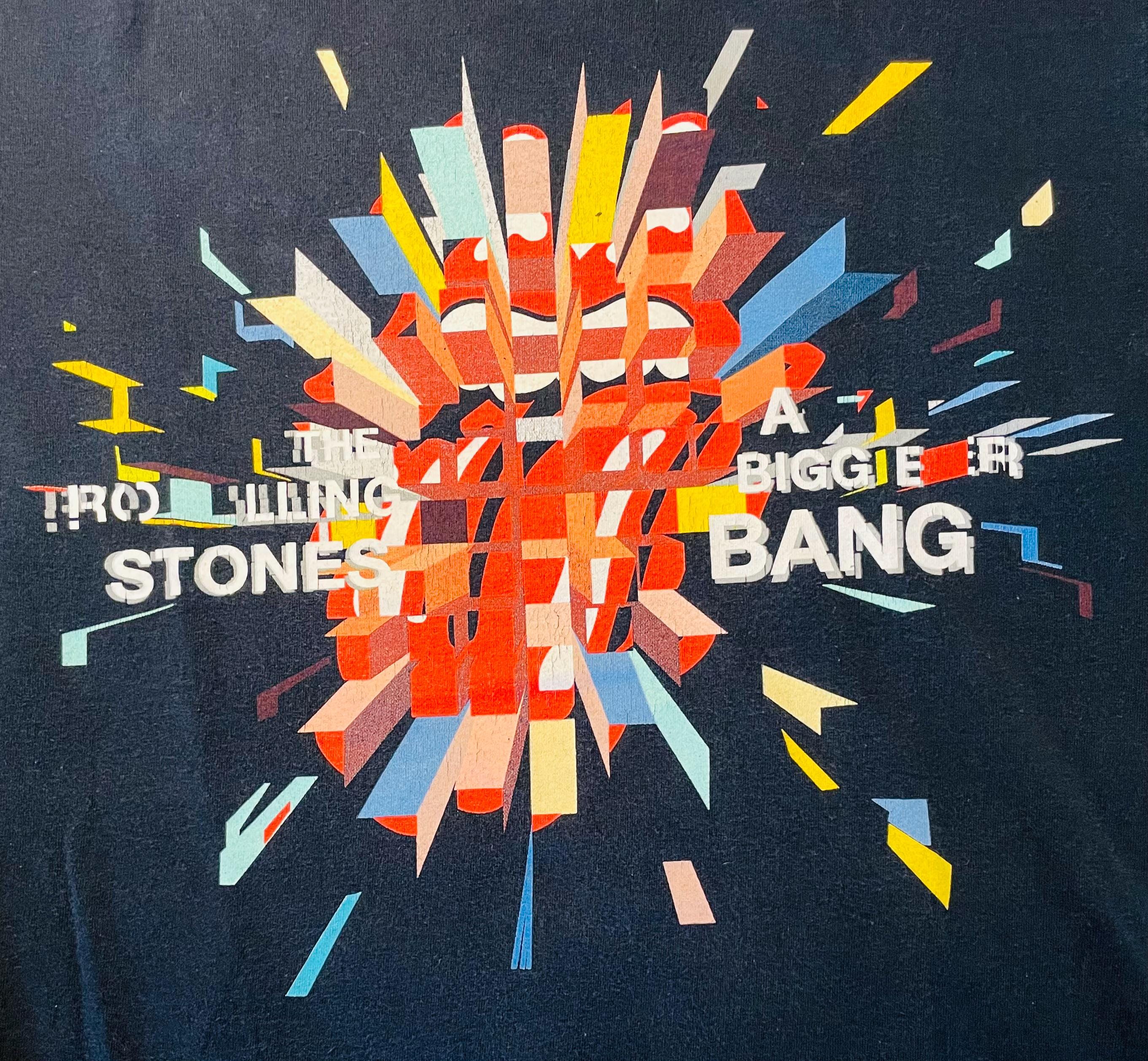 ローリング・ストーンズ A Bigger Bang Tシャツ 05-06 Rolling Stones Bigger Bang 2005-2006 Concert T-Shirt NWOT XL