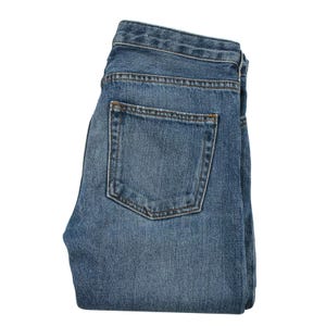 Acne Studios Damen Vintage Jeans Größe 32 Blue Stone Wash Regular Fit Denim