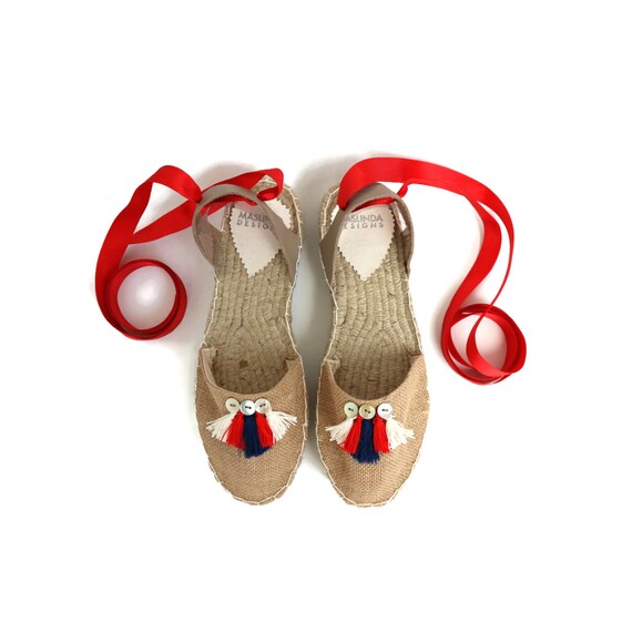 espadrilles with tassels