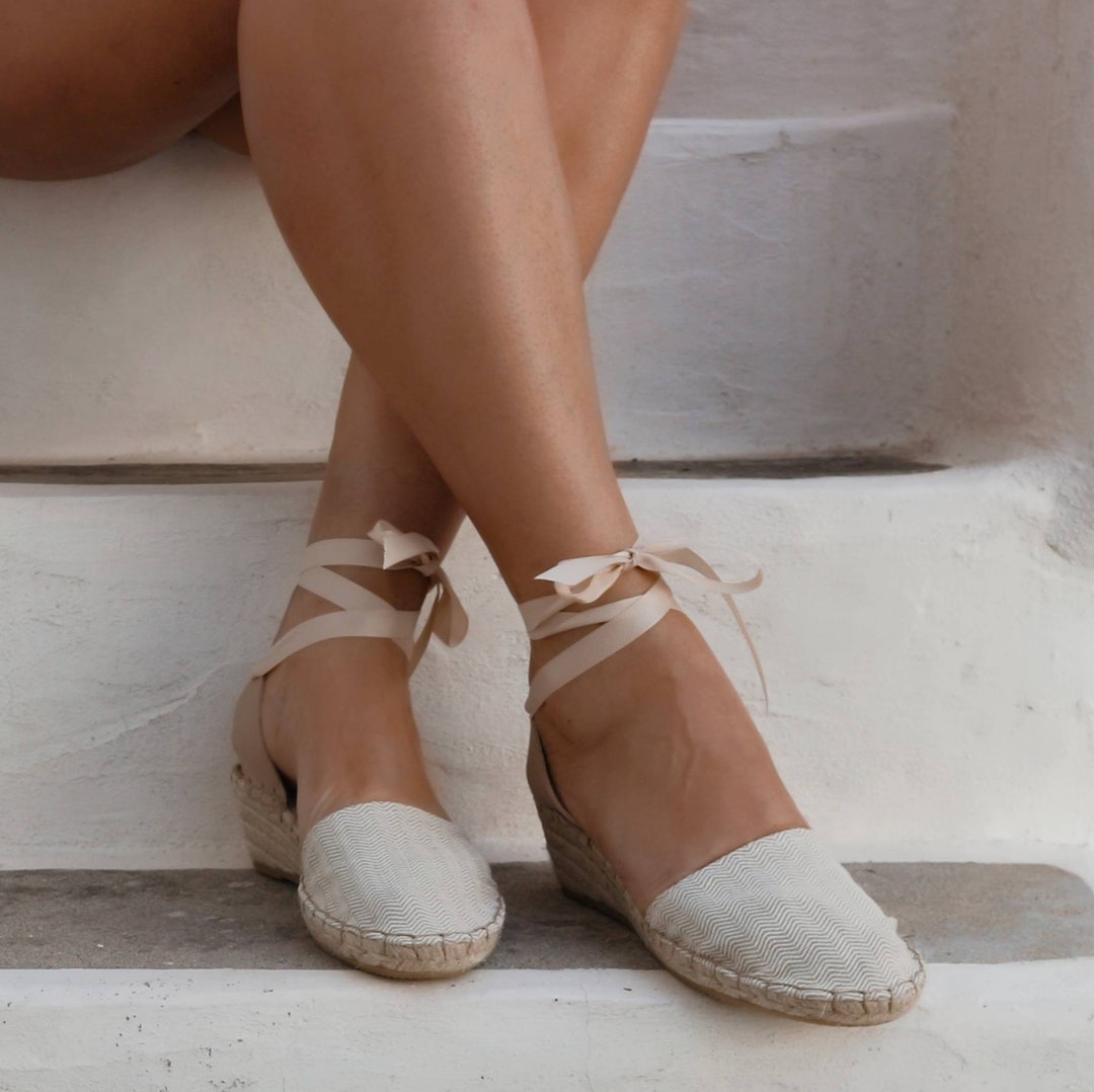 LOW WEDGE ESPADRILLES. Stylish and Comfortable Espadrilles - Etsy