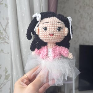 Custom Crochet Doll From Photo, Look Alike Doll, Crochet Wedding Gift, Anniversary Gift For Him Her, Look Alike Doll, Darlings Doll