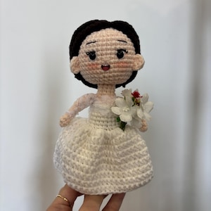 Couple Portrait Doll, Custom Couple Doll, Crochet Wedding Gift For Bride, Anniversary Gift For Him, Her, Portrait Doll, Darlings Doll