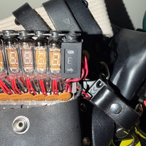 Caja de error de artilugio del cinturón de los Cazafantasmas