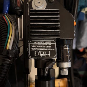 Ghostbusters Wand Operations Label Sticker for Hasbro Spengler/1984 Wand using GPstar Kit