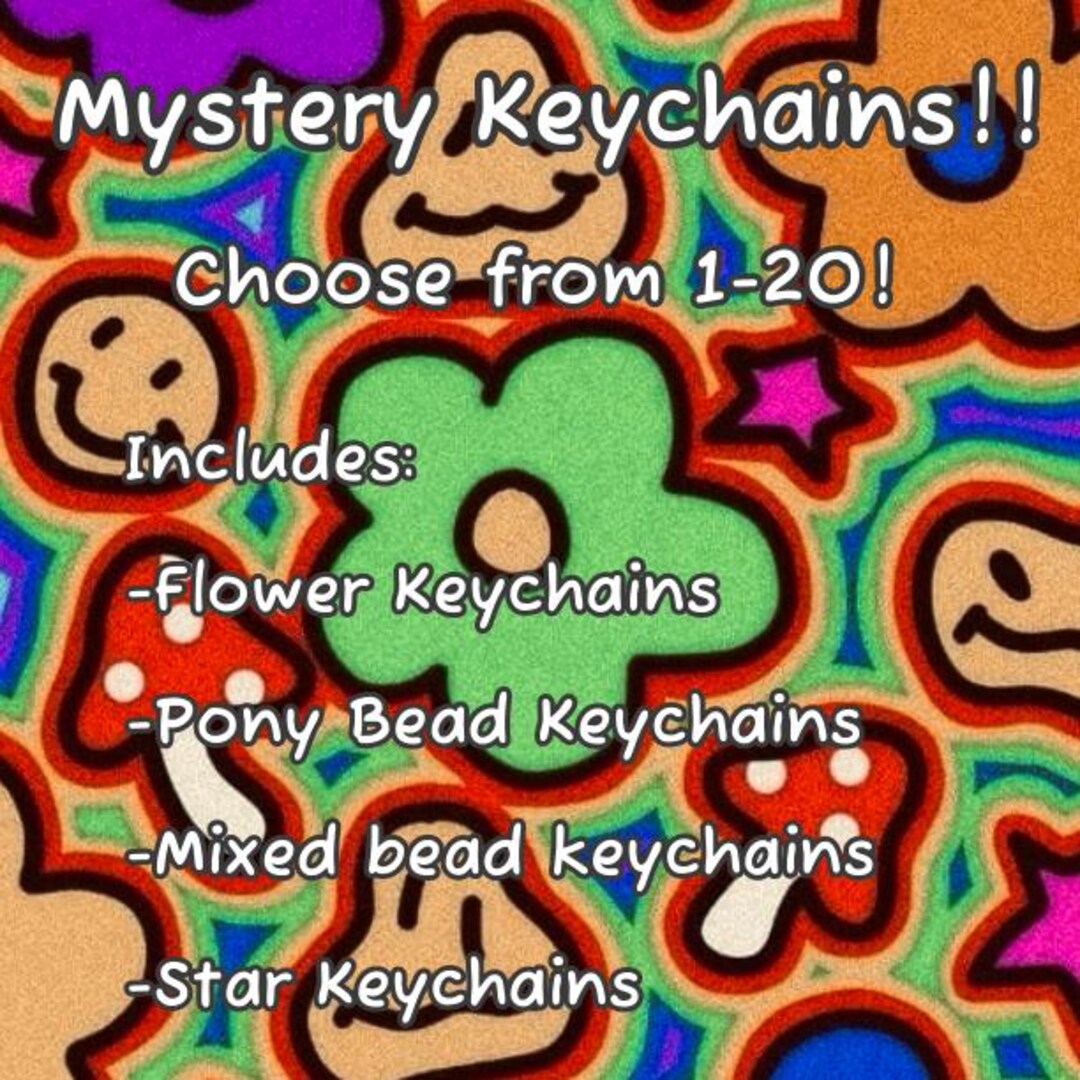Cryptic Keychains Mystery Keychains!! - Etsy