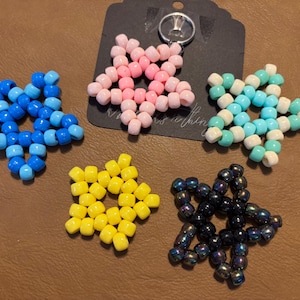 Kandi Star Keychain